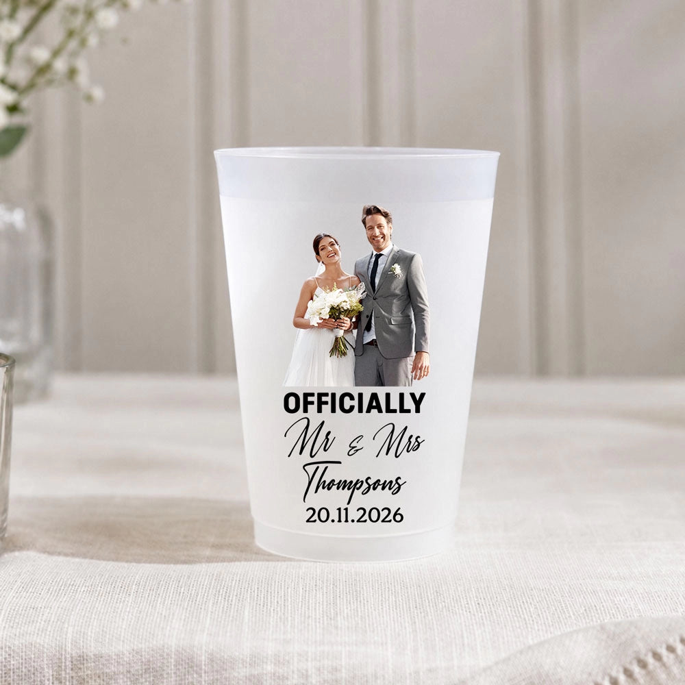Officially Mr And Mrs - Personalized Frosted Cup - Wedding Gift 7aff67a7-81f4-4fa0-a6aa-0e79151b8199-5.webp