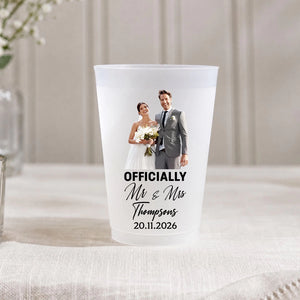 Officially Mr And Mrs - Personalized Frosted Cup - Wedding Gift 7aff67a7-81f4-4fa0-a6aa-0e79151b8199-5.webp