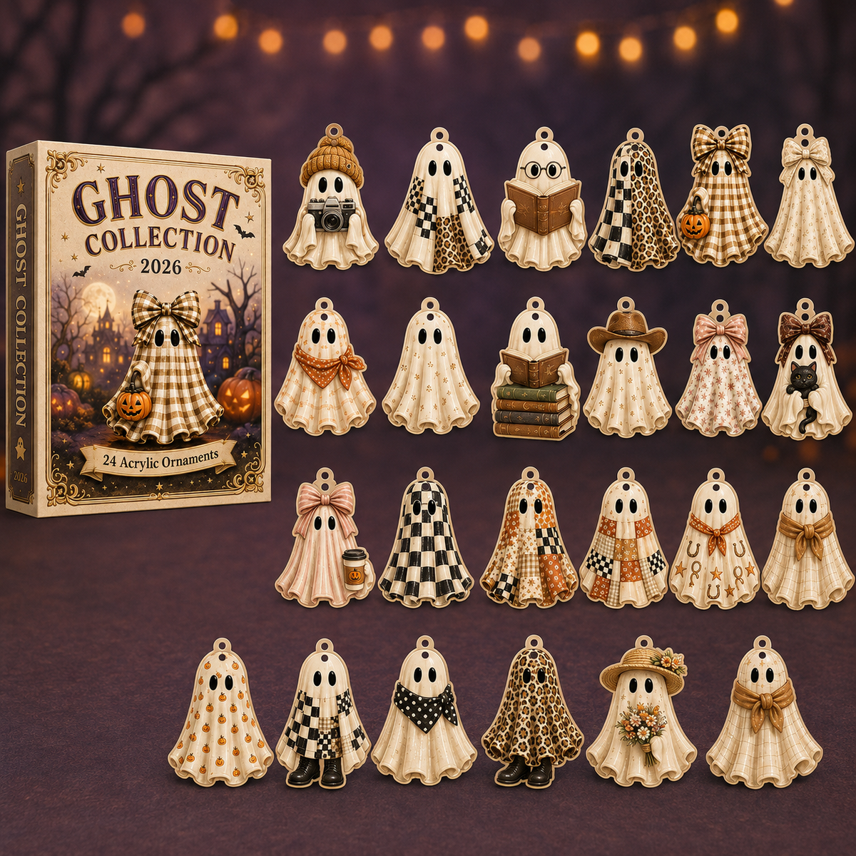 Ghost Collection Advent Calendar 2026 - 24-Day Festive Countdown, Acrylic Charms Blind Box - Gift For Family & Friends 7b08850f-80d4-41e2-a136-7f29c2da975c-box-charms.png
