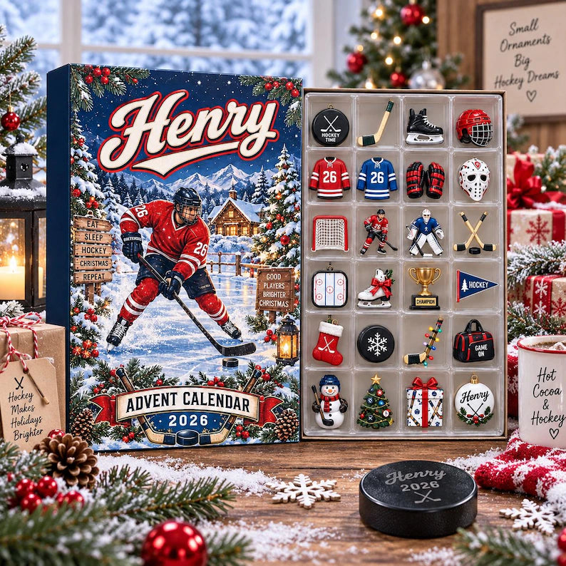 Personalized Hockey Advent Calendar, Custom Player Name Number, Christmas Countdown, Hockey Fan Keepsake, Sports Holiday Decor, Gift 2026 7b0fcf31-5b4c-4f44-839e-57124fe091c0-df-5-.webp