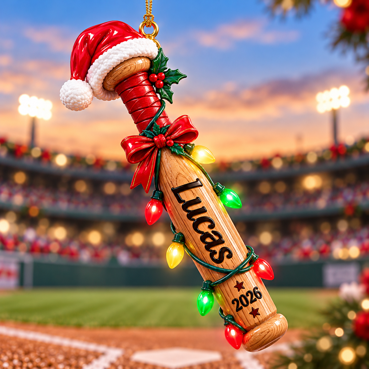 Personalized Baseball Bat Christmas Ornament – Custom Name & Year 3D Relief Acrylic Ornament, Baseball Player Gift, Baseball Lover Christmas Gift 2026 7b238e84-2c7d-4c82-aaae-b158d34cfa01-Lucas-2026-Baseball-Bat-Ornament.png