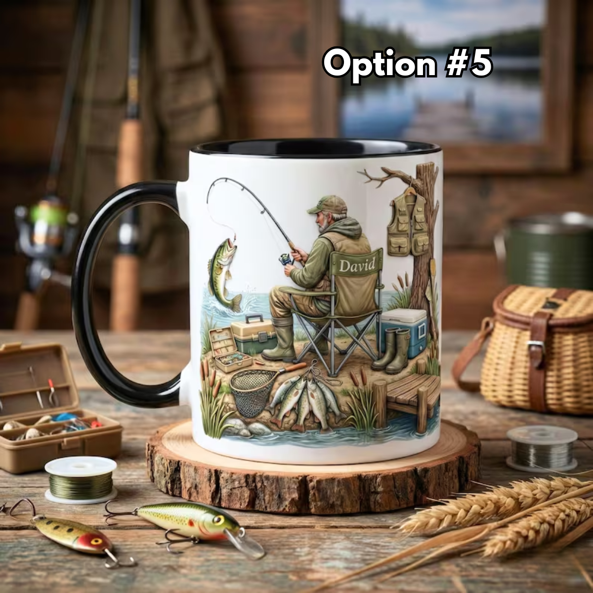 Personalized Fishing Mug with Custom Name, Fisherman Coffee Cup with Lures & Rod, Dad Grandpa Fishing Gift, Angler Lover Mug 7b560bcd-3cec-4678-8c40-ae49e022ba98-5.png