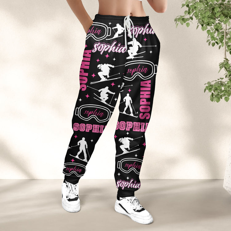 Custom Name Gift For Skiing Lovers, Snowboarding Lover - Personalized Sweatpants, Winter Gift 7b6c19a0-4429-4ba7-82e6-a27966a923d6-u4.jpg