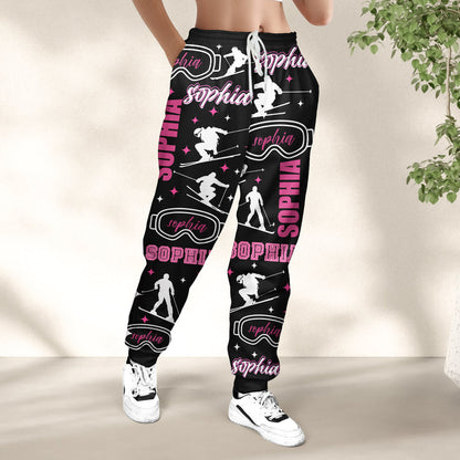Custom Name Gift For Skiing Lovers, Snowboarding Lover - Personalized Sweatpants, Winter Gift 7b6c19a0-4429-4ba7-82e6-a27966a923d6-u4.jpg