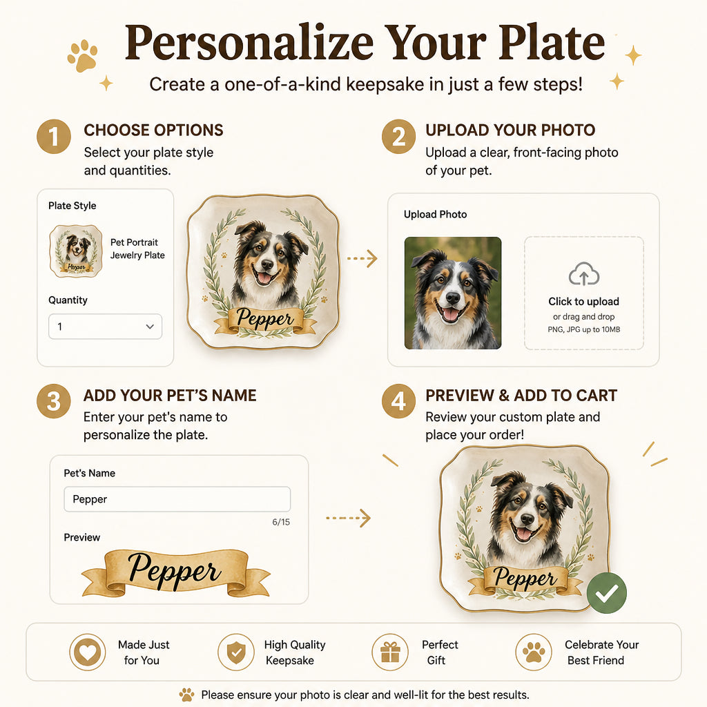Custom Pet Portrait Jewelry Plate with Name - Personalized Jewelry Plate 7b6cfde2-83c1-426b-8be5-5333f15eb644.jpg