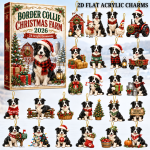 Border Collie Christmas Farm Advent Calendar 2026 - 24-Day Festive Countdown, Acrylic Charms Blind Box - Gift For Border Collie Lovers 7b9bba5e-26e9-4bb8-b94c-ca2dd0a8b43d-border-collie-text.png