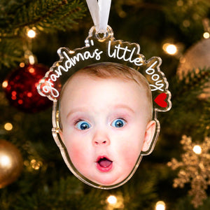 Personalized Baby Photo Ornament, Funny Baby Face Photo Keepsake, Custom Kid Photo Acrylic Ornament, Baby Christmas Gift 7bc77e90-68fe-4eef-86aa-2106d72241f0-5.jpg