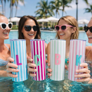Vacation Tumblers, Personalized Beach Girls Trip Cups, Beach Bachelorette, Family Vacation Custom Tumblers with Name, Cabana Stripe Cup 7bf0659e-b9d6-434b-afaf-8519b062b249-3.png