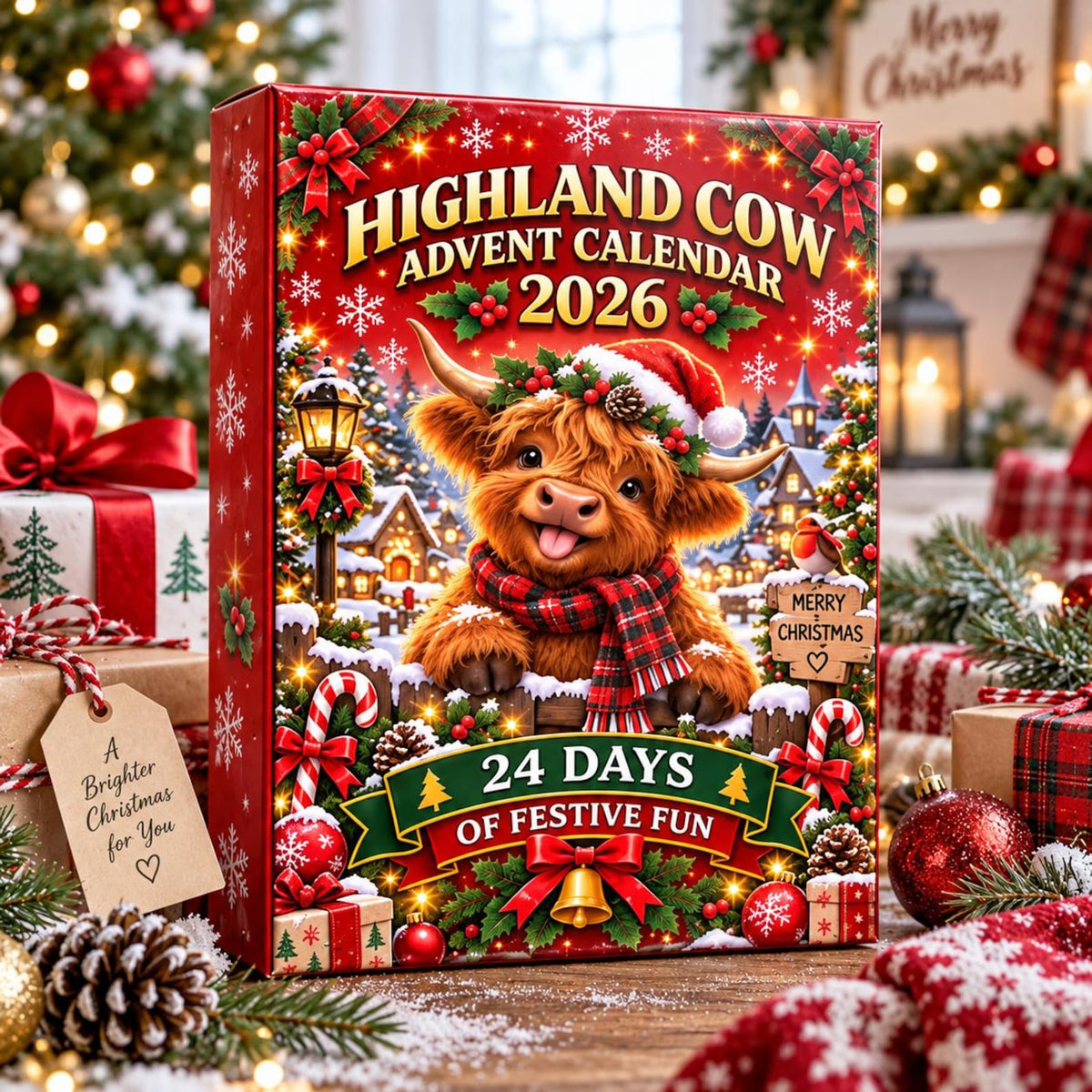 Highland Cow Advent Calendar 2026, 24 Days Christmas Countdown Blind Box, Farmhouse Decor, Christmas Set Gift for Kids, Cow Lover Gift 7c068373-06ca-44a6-b712-44ca61957ce5-il_1588xN.8637077237_76ot.jpg