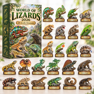 World Of Lizards Advent Calendar 2026 - 24-Day Festive Countdown, Acrylic Charms Blind Box - Gift For Lizard Lovers 7c14b185-fd4e-48ad-8594-e7cbb147bb01-lizards.jpg