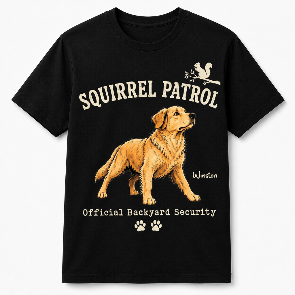 Squirrel Patrol – Custom Pet Photo Tee - Personalized T-shirt 7c42f4b0-c34c-4a8b-a675-f64958f23ed9.png