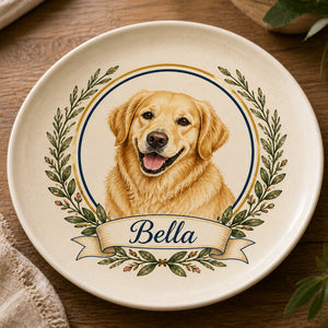 Personalized Pet Portrait Ceramic Plate – Custom Photo + Pet Name - Personalized Personalized Ceramic Plate 7c5cf79b-a1f5-46c3-96b0-bcdf907fede5.jpg