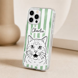 Custom Pet Portrait Phone Case – Ink Line Art on Pastel Color-Blocks - Personalized Phonecase 7c6aa3ac-52b6-43c9-bffd-648b6685c447.jpg