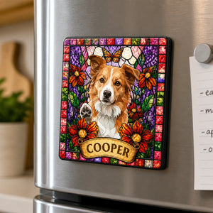 Custom Stained-Glass Pet Portrait Magnet - Personalized Custom Shape Fridge Magnet 7c7e8a6d-fb2b-49e3-85b3-77c52ae37d16.jpg
