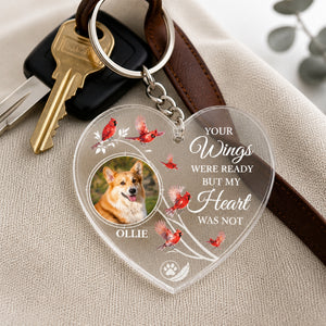 Pet Memorial Cardinal Heart Acrylic Keychain – Photo + Name - Personalized Acrylic Keychain 7caa71fb-c6c3-478a-9c19-cc009190b7a8.jpg