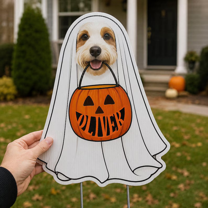 Custom Ghost Pet Photo Halloween Lawn Yard Sign Set, Personalized Dog and Cat Trick Or Treat Yard Signs, Spooky Season Decor 7ce8822b-303e-4f1e-8521-0c35f2f364d0-fdgh-1-.jpg
