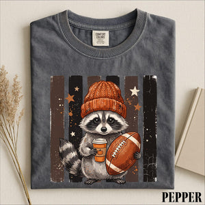 Raccoon Football Shirt, Cute Game Day Graphic Tee, Fall Sports Animal Shirt, Football Season Comfort Colors T-Shirt Gift 7cf6f33b-d699-43fa-badb-c833bf170820-8.jpg