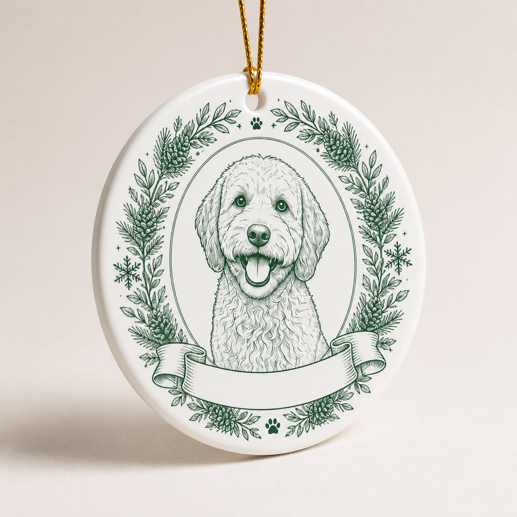 Custom Pet Cameo Ornament – Photo to Engraved Line Art with Name - Personalized Ornament 7d07ce38-5ea9-45e8-b770-ac9fc4ffb6e7.jpg