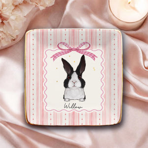 Personalized Rabbit Jewelry Tray, Custom Bunny Memorial Gift, Rabbit Trinket Dish, Pet Loss Gift, Bunny Lover Gift, Bunny Mom Gift 7d2f3855-d0c0-4333-8dce-5e7df82ddb28-9.jpg