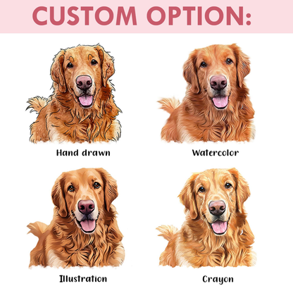 Personalized Pet Portrait Fridge Magnet, Custom Dog Cat Photo Magnet, Pet Lover Gift, Dog Mom Magnet, Gift for Pet Owner 7d3ceb56-7af0-4303-8a1a-1d5873170903-5.png