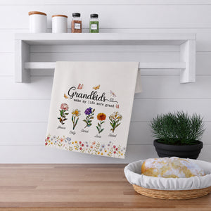 Grandkids Make My Life More Grand - Personalized Custom Kitchen Towel 7d5548f7-7d33-4713-b7aa-a52114cc21ea-mk4-1-.jpg