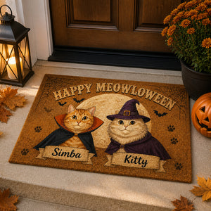 Happy Meowloween Custom Cat Photo Doormat - Personalized Doormat 7d5a80aa-d80a-4cec-9fbc-7ebcd5b18809.jpg