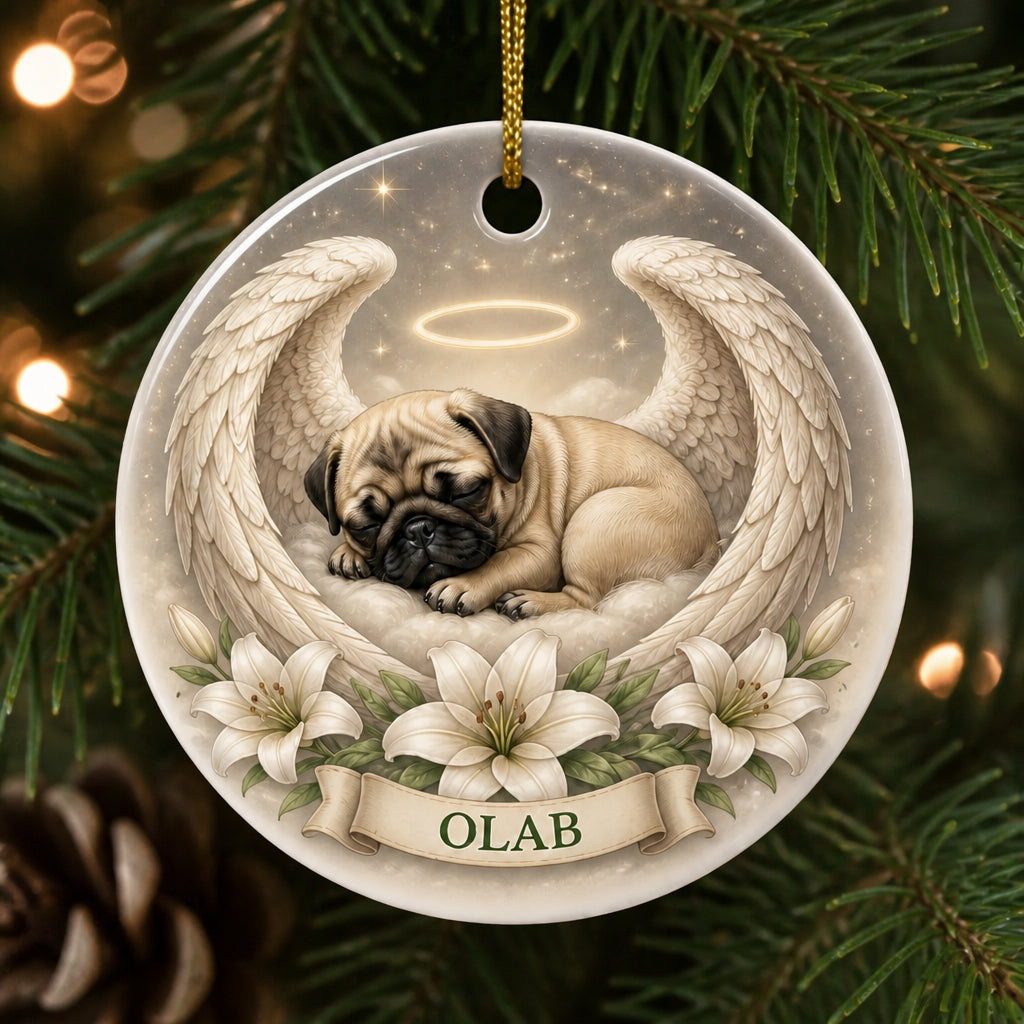 Angel Wings Pet Memorial Ornament - Pug Name - Personalized Ornament 7d7c6f01-742f-4310-a56d-0dc8e13626a9.jpg
