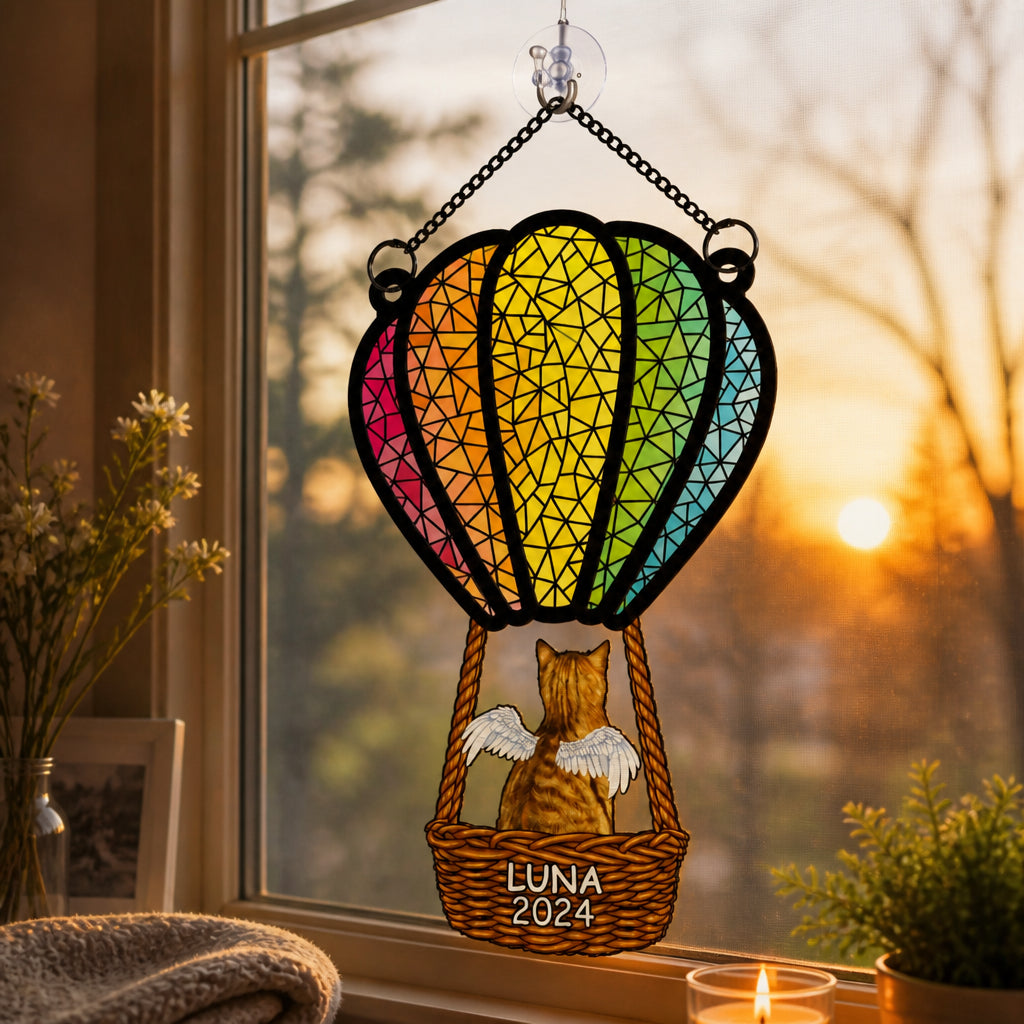 Rainbow Memorial Pet Balloon Suncatcher - Photo + Name & Year - Personalized Suncatcher Stained Glass 7d8745b2-d017-4dc1-aafc-45dcefd918d1.jpg
