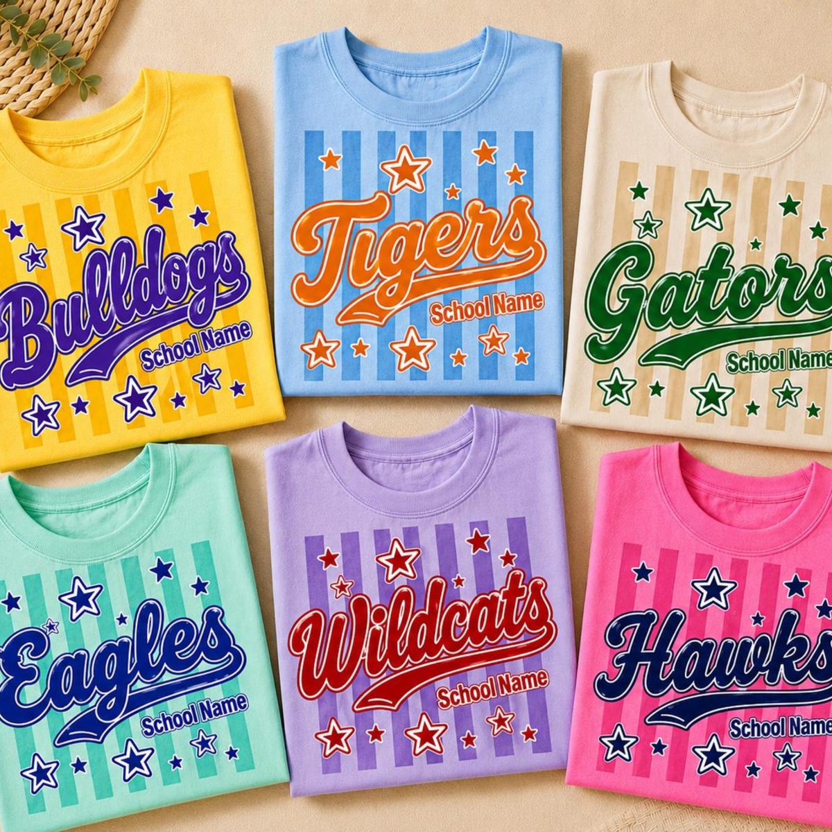 Custom Mascot Striped Shirt, School Spirit Shirt, Back To School Shirt, Test Day Shirt, Personalize Mascot Shirt, Custom School Spirit 7d8f04f6-702e-4636-bffc-51234047cb76-2.png