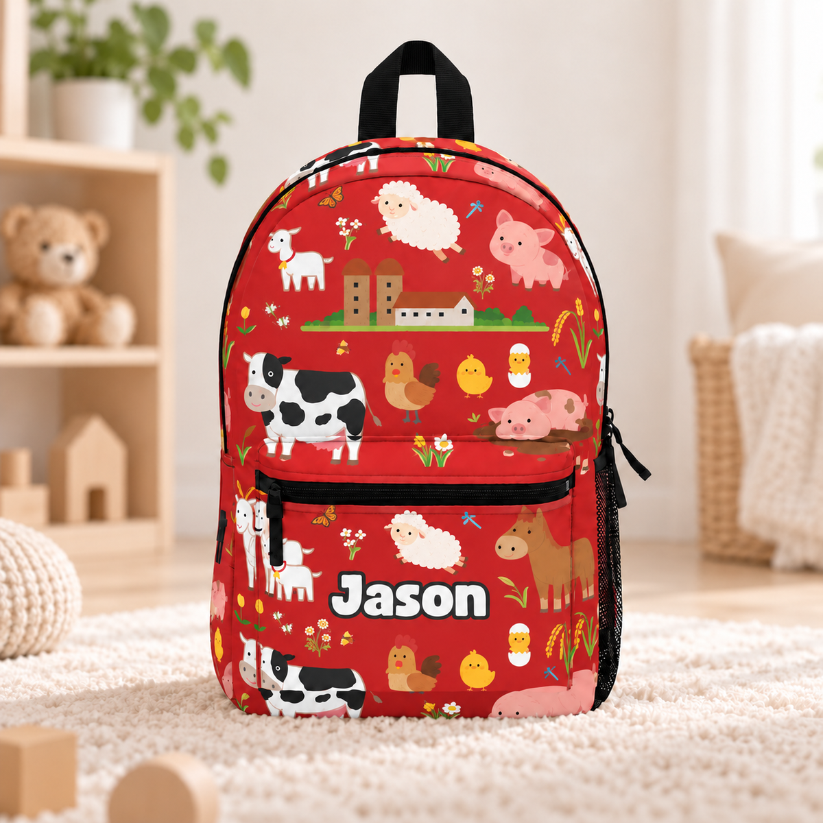 Personalized Farm Animal Backpack: Barnyard Knapsack, Zoology Lover Gift For Son, Daughter, Kid 7d8ff4bd-1979-48b1-a712-320e080cefcd-g5.png
