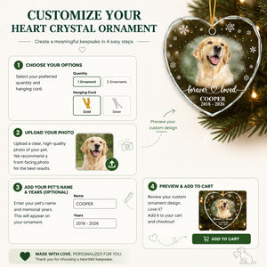 Forever Loved Pet Memorial Crystal Ornament — Photo, Name & Years - Personalized Crystal Ornament 7d984b1c-5d9d-4510-8a57-a46fe4cd9345.jpg