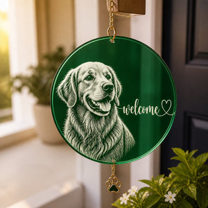 Personalized Pet Portrait Welcome Doormat - Personalized 1 Layered Suncatcher with Charm 7d98fc18-f388-4618-84a8-4f53f512fcfb.jpg
