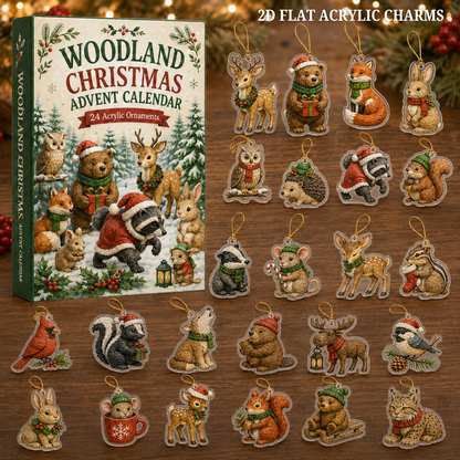 Woodland Merry Land Advent Calendar 2026 - 24-Day Festive Countdown, Acrylic Charms Blind Box - Gift For Woodland Lovers, Family Members 7da1a84b-eda5-43a5-9e4e-5c8ba959e7fa-text.png