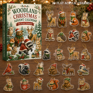 Woodland Merry Land Advent Calendar 2026 - 24-Day Festive Countdown, Acrylic Charms Blind Box - Gift For Woodland Lovers, Family Members 7da1a84b-eda5-43a5-9e4e-5c8ba959e7fa-text.png