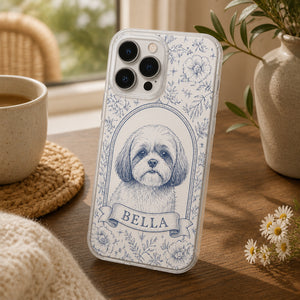 Custom Pet Engraving Phone Case — Arched Cameo - Personalized Phonecase 7da4defd-8923-4baf-b6de-c52081277bc5.jpg