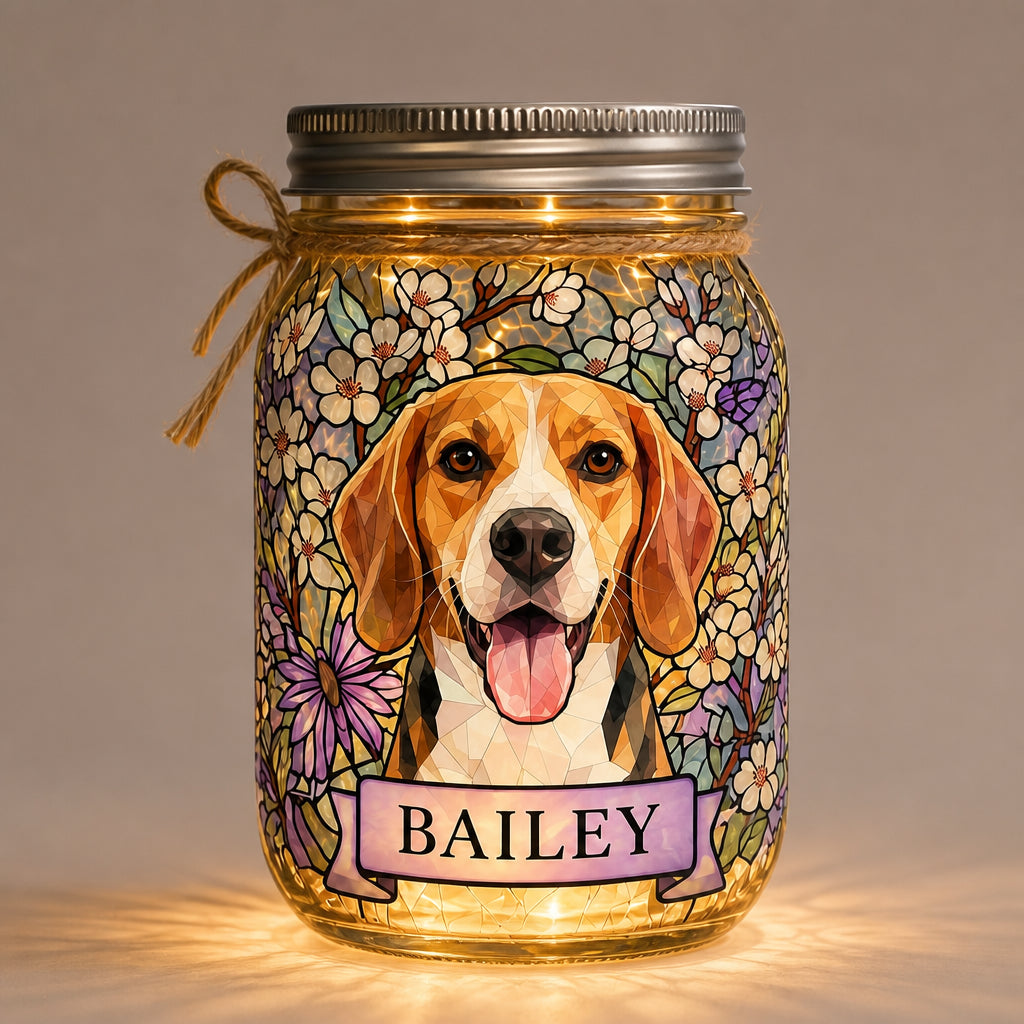 Custom Pet Stained-Glass Mason Jar Light with Name - Personalized Mason Jar Light 7db26b0b-39dc-4653-8b33-77aebb93f8c5.jpg