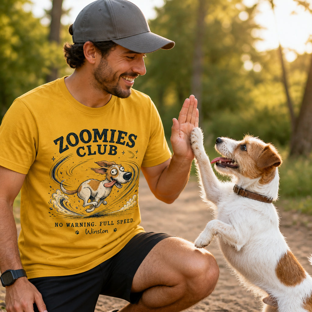 Zoomies Club Personalized Dog Cartoon Tee - Personalized T-shirt 7dd713b8-b906-4066-8d53-616845c82dee.jpg