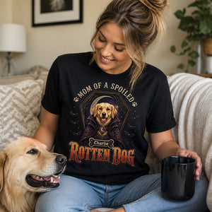 Mom of a Spoiled Rotten Dog – Custom Pet Portrait Tee - Personalized T-shirt 7ddbb36a-f3c6-45a6-8ba3-19c1a3f7aa3e.jpg