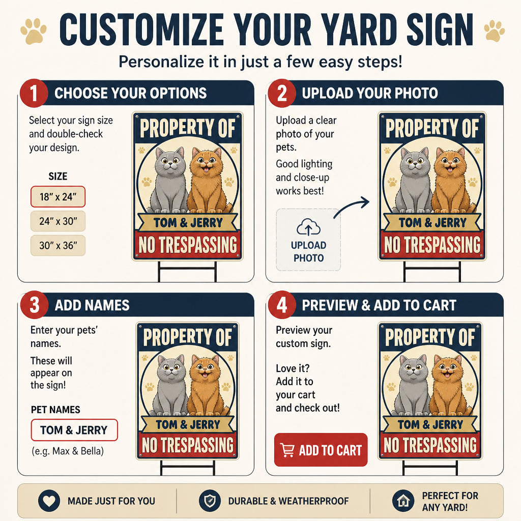 Property Of [Pet Names] – No Trespassing Cat Yard Sign - Personalized Yard Sign 7dea42df-fa79-443f-8d29-fc1ba1fae61f.jpg