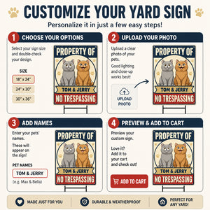 Property Of [Pet Names] – No Trespassing Cat Yard Sign - Personalized Yard Sign 7dea42df-fa79-443f-8d29-fc1ba1fae61f.jpg