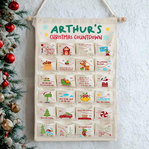 Customized Name Boy Girl Advent Calendar, Personalized Christmas Advent Calendar, Santa Is Coming Countdown, Xmas Kids Room Decor 2026, Gift For Kid 7df19038-9eab-437b-b85e-1e6a0c274c49-51.jpg