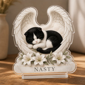 Angel Wings Pet Memorial Acrylic Plaque — Custom Photo + Name - Personalized Acrylic Plaque 7df81ba5-76b7-4b34-b983-2a55fd6f9ba8.jpg
