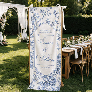 Custom Toile De Jouy Wedding Sign - Personalized Welcome Sign - Wedding Decoration 7dfb805d-9143-4376-a9d0-873a5c3e64aa-4.jpg