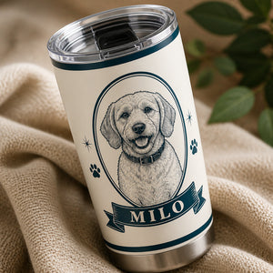 Custom Pet Portrait Tumbler – Vintage Cameo with Name - Personalized Tumbler 7e124d7f-d883-4bd3-854a-047584f0f9f0.jpg