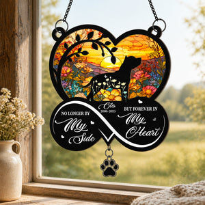Dog Memorial Stained-Glass Suncatcher – Name & Years - Personalized 2 Layered Suncatcher with Charm (PW) 7e1d34f0-068b-4da2-8d7a-bccc66ee4b66.jpg