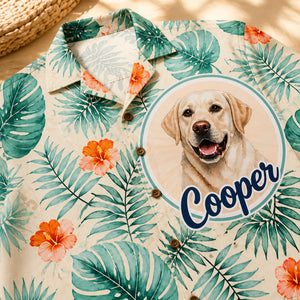 Custom Pet Portrait Tropical Crest Hawaiian Shirt - Personalized Hawaiian Shirt 7e64b8e0-9128-4302-99f6-8daec8444d63.jpg