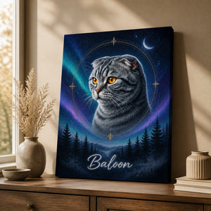 Custom Aurora Night Pet Portrait Canvas with Name - Personalized Canvas 7e6e709a-b5f6-4cf2-afb8-0a3b1a71ab1c.jpg