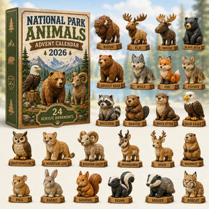 National Park Adorable Animals Advent Calendar 2026 - 24-Day Festive Countdown, Acrylic Charms Blind Box - Gift For Family & Friends 7e6ec1a7-1aa6-41fd-ab12-1df37319ab35-national-park-animals.jpg