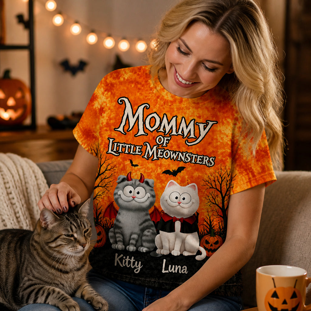 Mommy of Little Meownsters – Personalized Halloween Cat AOP Tee - Personalized T-Shirt - All over printed 7e8ccaf8-88a7-4e91-b360-908e3a52fc1f.jpg