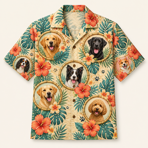 Custom Pet Photo Aloha Hawaiian Shirt – Bamboo Frame Hibiscus Pattern - Personalized Hawaiian Shirt 7eda9f01-e084-4e9b-bb0f-3fea67f33055.png